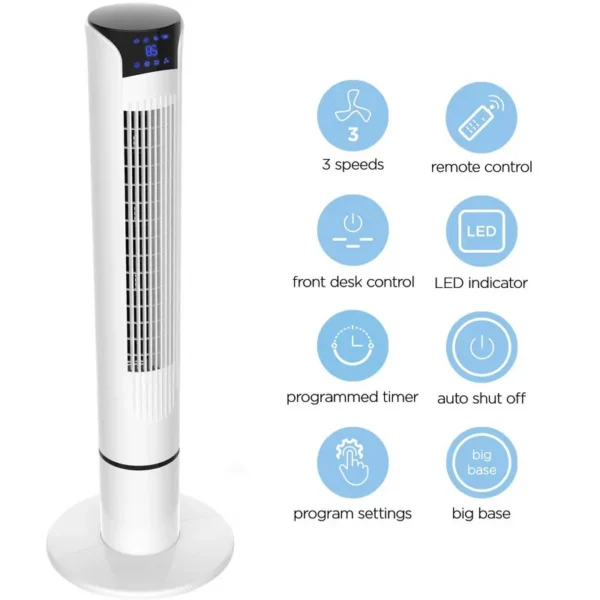 Tower Fan, 220, 45 - view 6