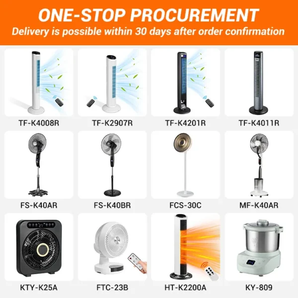 Tower Fan, 220V, 50W - view 4