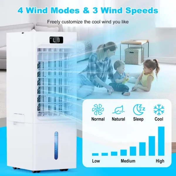 Tower Fan, 24-Inch, 70, Plastic - view 4