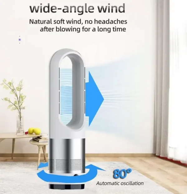 Tower Fan, 25 W, ABS - view 3