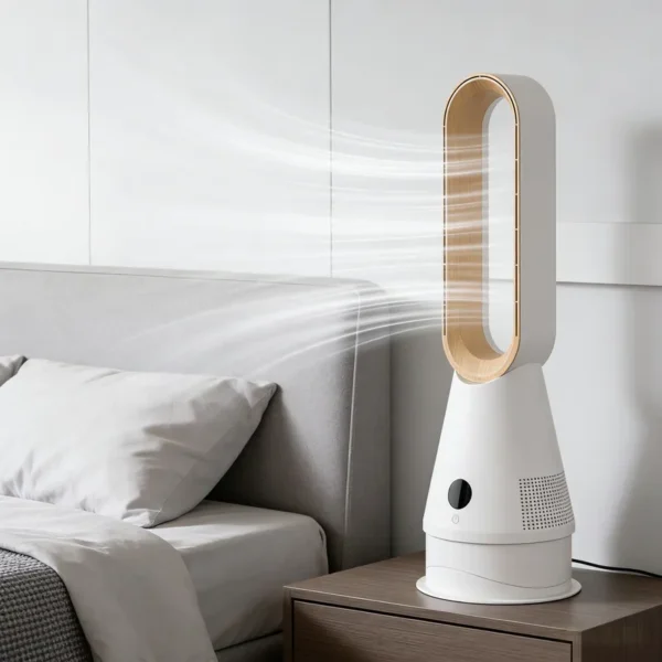 Tower Fan, 25 W, Plastic - view 3