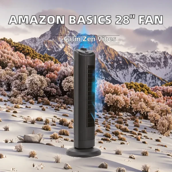 Tower Fan, 28-Inch, 60-Degree, 3-Speed, 35W - view 2