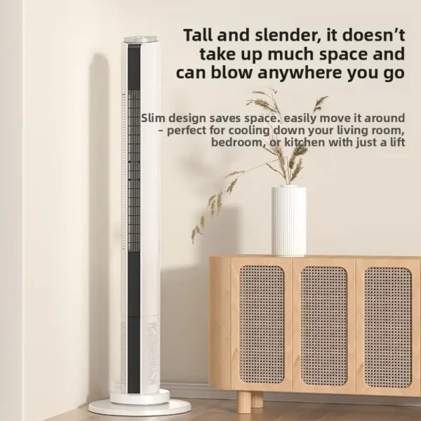 Tower Fan, 3-Speed, 60 W, Metal - view 3