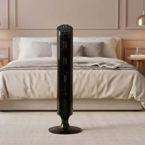 Tower Fan, 3-Speed, Plastic - view 3