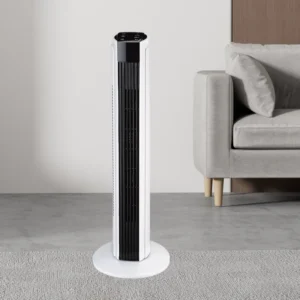 Tower Fan, 32", 45, Plastic, TF-36ER, AC Motor