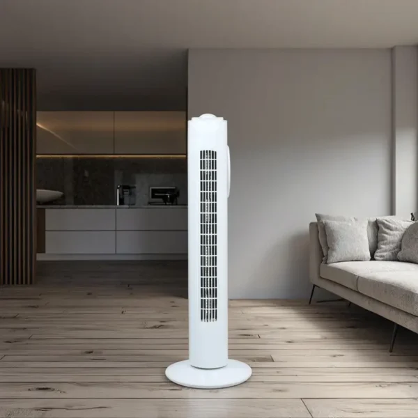 Tower Fan, 32Inch, 45W, 3-Speed, Plastic - view 4