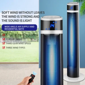 Tower Fan, 40-Inch, 12H, 3-Speed