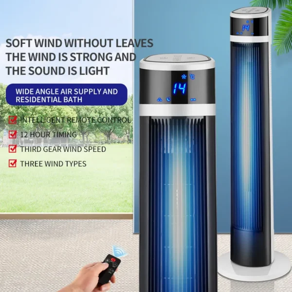 Tower Fan, 40-Inch, 12H, 3-Speed