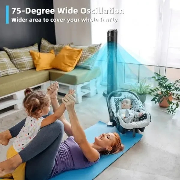 Tower Fan, 40-Inch, 75-Oscillating - view 2