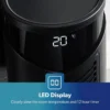 Tower Fan, 46'', 45, Plastic - view 6