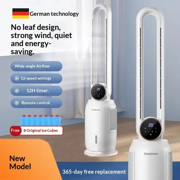 Tower Fan, 60 W, ABS plastic