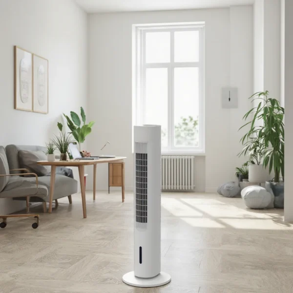 Tower Fan, 60 W, Plastic - view 2