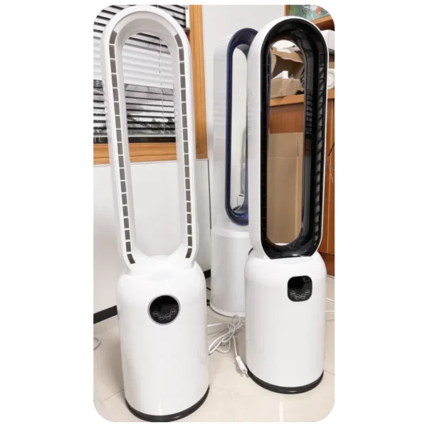 Tower Fan, HEBRON, Portable, LED, USB - view 2