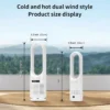Tower Fan, LCD, 8H - view 3