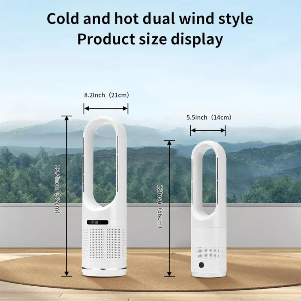 Tower Fan, LCD, 8H - view 3
