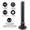 Tower Fan, LED, 42" - view 2