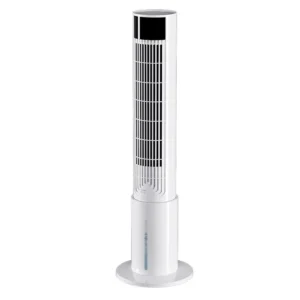 Tower Fan, Plastic, 12H