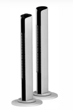 Tower Fan, Plastic, 3-Speed, 8H - view 2