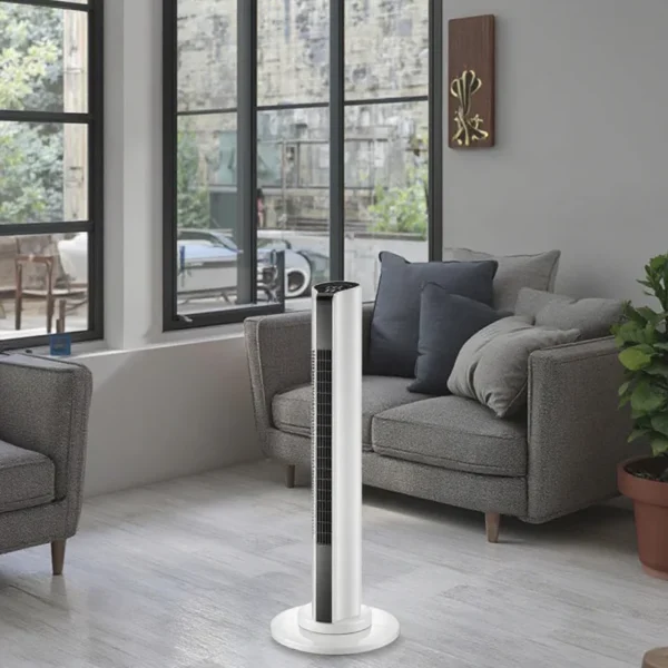 Tower Fan, Plastic, 3-Speed, 8H - view 3