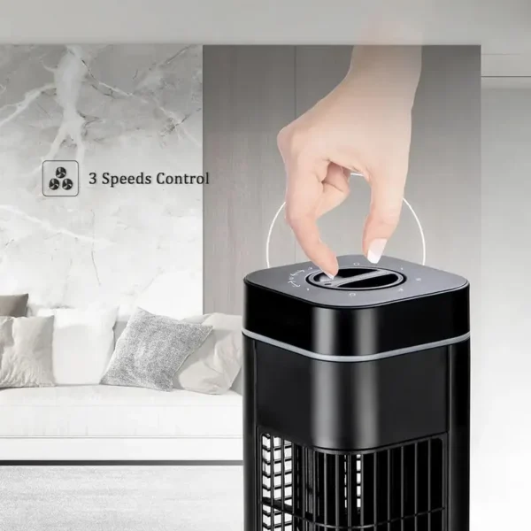Tower Fan, Plastic, 45W - view 3