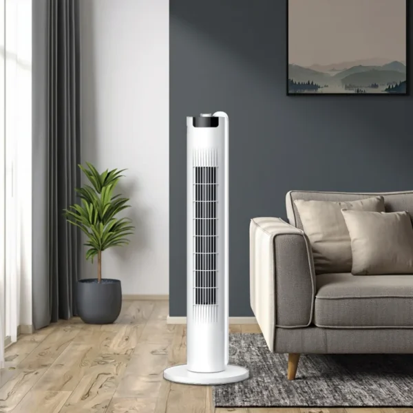 Tower Fan, Plastic, 60w - view 3