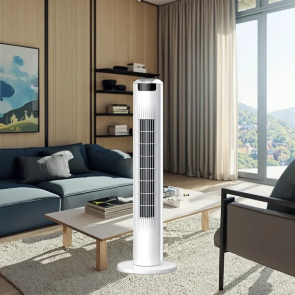 Tower Fan, Plastic, 60w - view 4