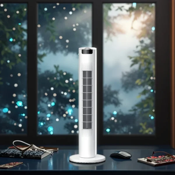 Tower Fan, Plastic, 60w - view 6