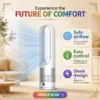 Tower Fan, Portable, 56cm, 9h - view 2