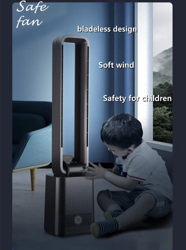 Tower Fan, Portable, BLDC - view 5