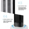 Tower Fan, Portable, Electric, Plastic - view 4