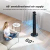 Tower Fan, Portable, Plastic, 15H - view 2