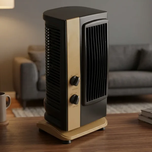 Tower Fan, Portable, Plastic, 180, 10Ft - view 2