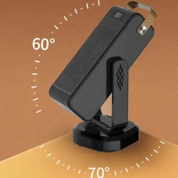 Tower Fan, Portable, PTC, 60° - view 4