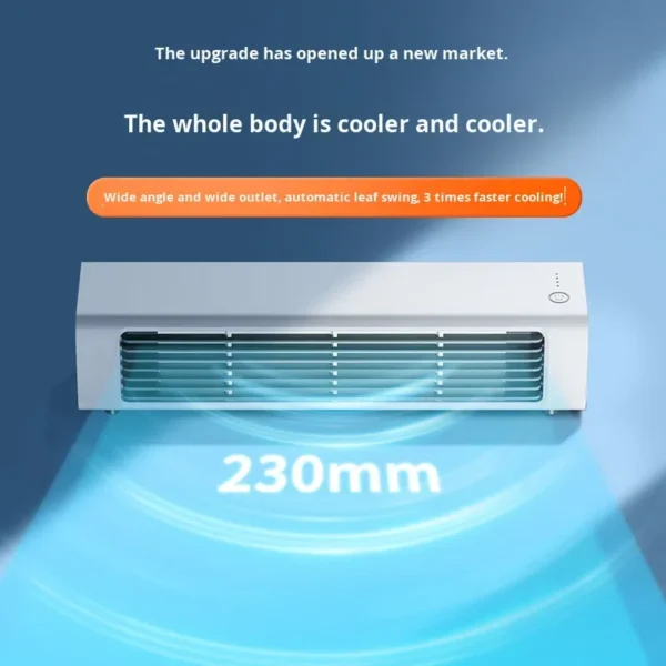 Tower Fan, USB, 18cm - view 4