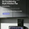 Tower Fan, Wall, 5V, Battery - view 2