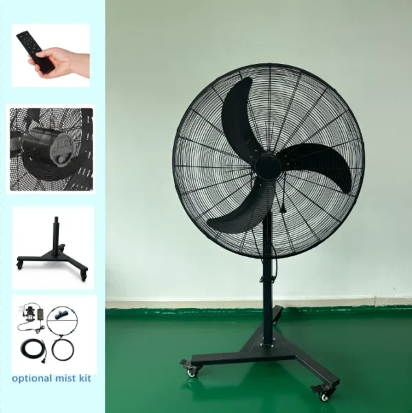 Tower Pedestal Fans, 36", IP54