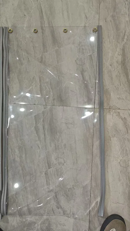 Transparent Magnetic Strip Curtain, PVC, A4 - view 4