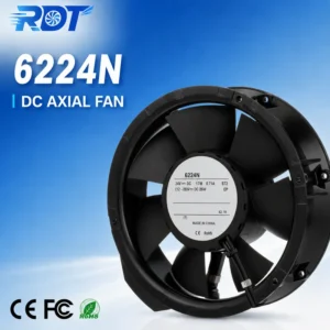 Tubeaxial Cooling Fan, 24V, 6224N