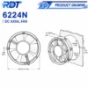 Tubeaxial Cooling Fan, 24V, 6224N - view 3