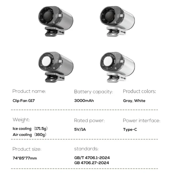 Turbine Motor, G17, 3000mAh, 5-Speed - view 6