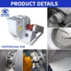 Turbine Wall Mount Ventilator, C6-48, 110v - view 5