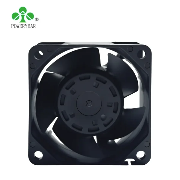 Two Ball Bearing, 12V, 24V, 60x60x38, IP67 - view 2