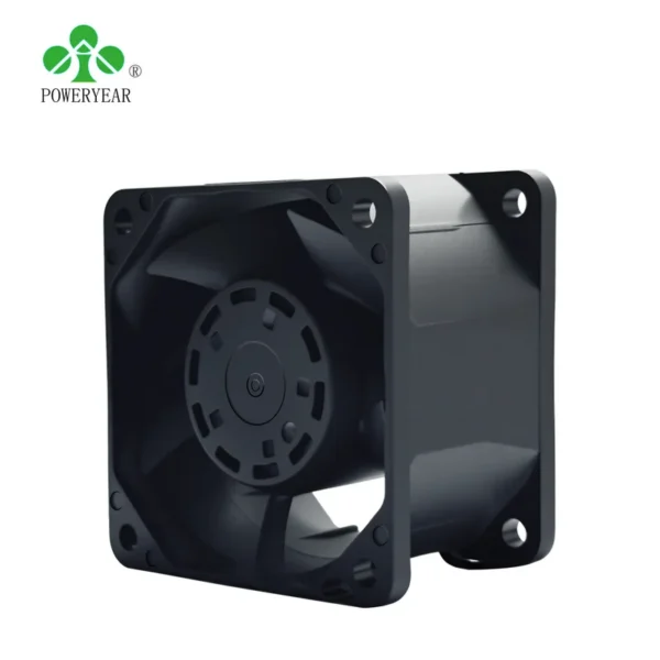 Two Ball Bearing, 12V, 24V, 60x60x38, IP67 - view 3
