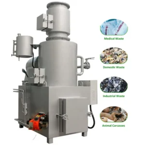 Two Chambers Burning Generator, 220V, 100-150Kgs