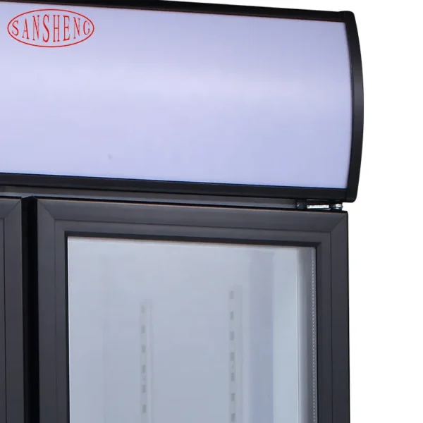 Two-glass Door Display Freezer, 590L, 500 - 599 L, Electric - view 6