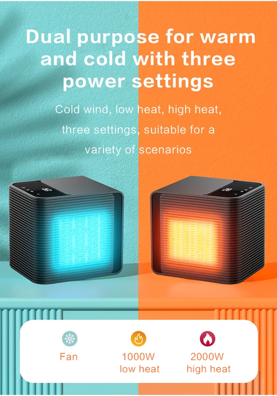 Ultimate Energy-saving Home Heater, Electric, Plastic - view 5