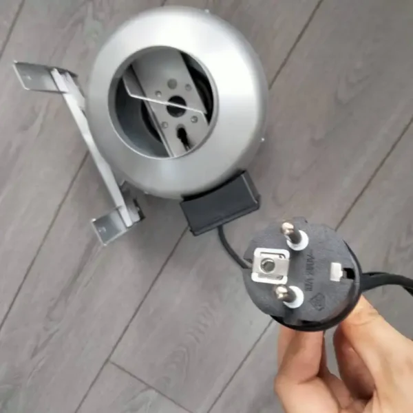 Ultra-quiet Bathroom Exhaust Fan, 150mm, 120v, Corded Electric