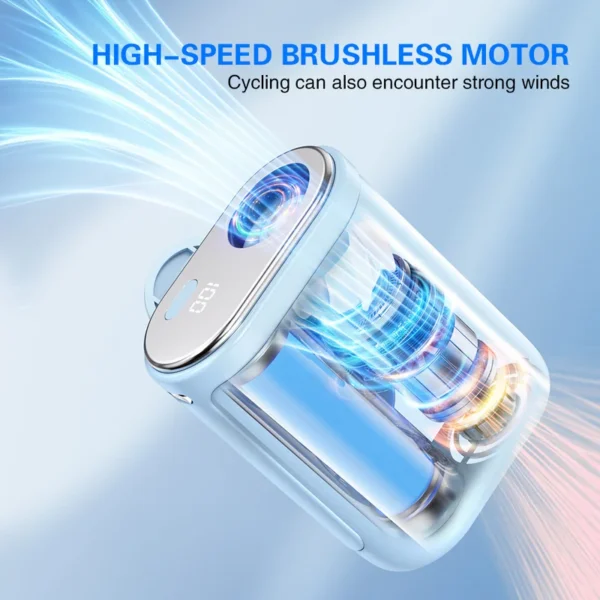 Ultra-quiet Camping Fan, Portable, USB, 5-Speed - view 5