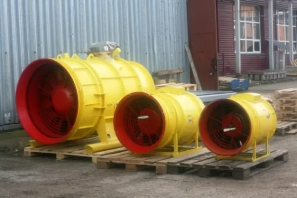 Underground Mining Ventilation Fan, Axial, 380V - view 3