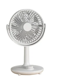 Unique Retro Desktop Fan, Portable, USB, Plastic